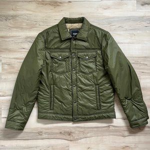 TODD SNYDER LIGHTWEIGHT CPO JACKET IN OLIVE MEDIUM EXCELLENT